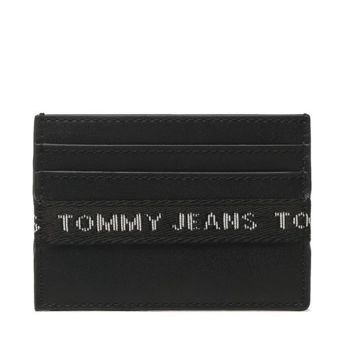 Étui cartes de crédit Tommy Jeans Tjm Essential Leather Cc Holder AM0AM11219 BDS - Chaussures.fr - Modalova