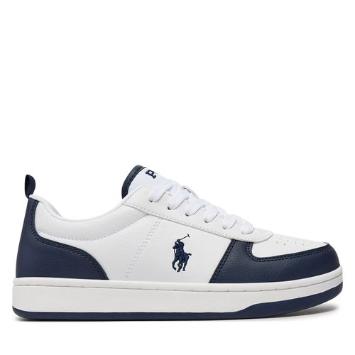 Sneakers Polo Ralph Lauren RL00600111 J White Tumbled/Navy - Chaussures.fr - Modalova