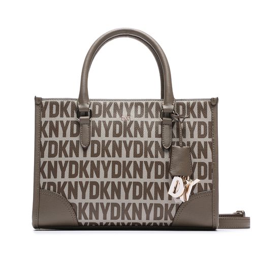 Sac à main DKNY Perri Box Satchel R33DYY94 Chin/Truf 2ZJ - Chaussures.fr - Modalova