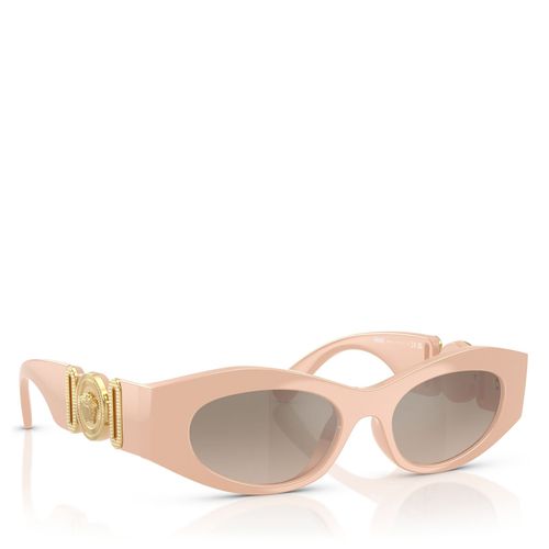 Lunettes de soleil Versace 0VE4480U 54946I51 Écru - Chaussures.fr - Modalova