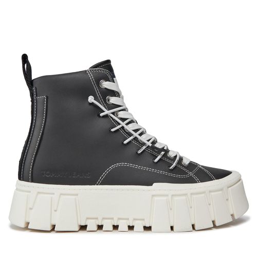 Sneakers Tommy Jeans Tjw Platform Mc EN0EN02498 Black BDS - Chaussures.fr - Modalova