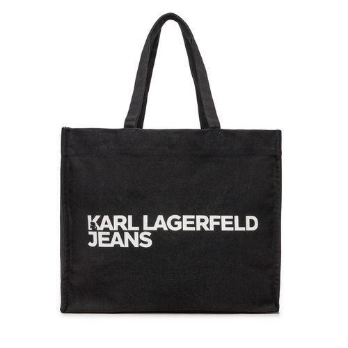 Sac à main Karl Lagerfeld Jeans 240J3920 Black - Chaussures.fr - Modalova