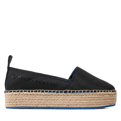 Espadrilles Calvin Klein Jeans Flatform Espadrille Soft Ny YW0YW00989 Noir - Chaussures.fr - Modalova