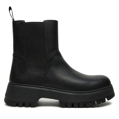 Bottines Chelsea Timberland Mid Pull On Boot TB0A6FCHW021 Noir - Chaussures.fr - Modalova