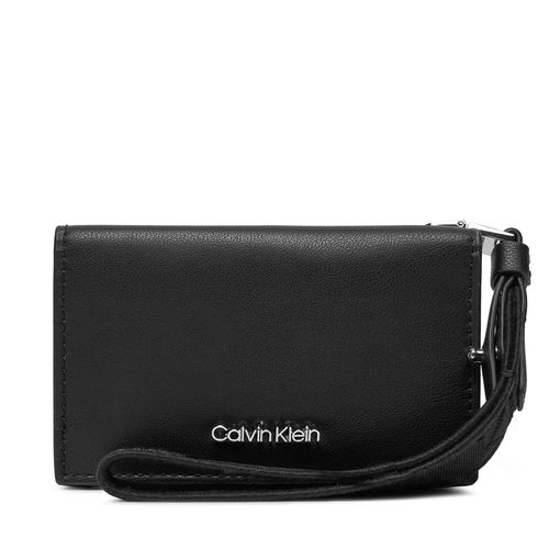 Portefeuille petit format Calvin Klein Gracie K60K611689 Ck Black BEH - Chaussures.fr - Modalova