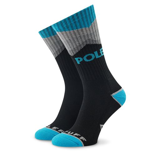 Chaussettes hautes unisex Poler Mountain 223ACUSK02 Black - Chaussures.fr - Modalova