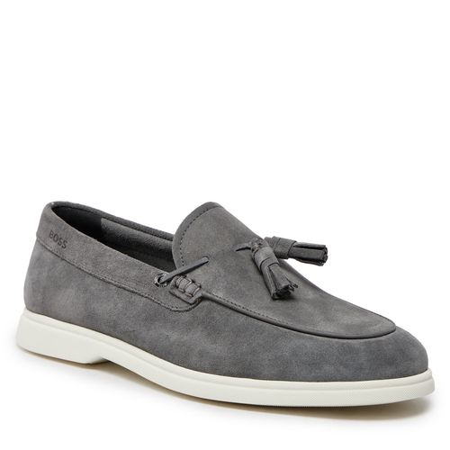 Chaussures basses Boss Sienne Mocc Sdnp 50517133 Gray 035 - Chaussures.fr - Modalova