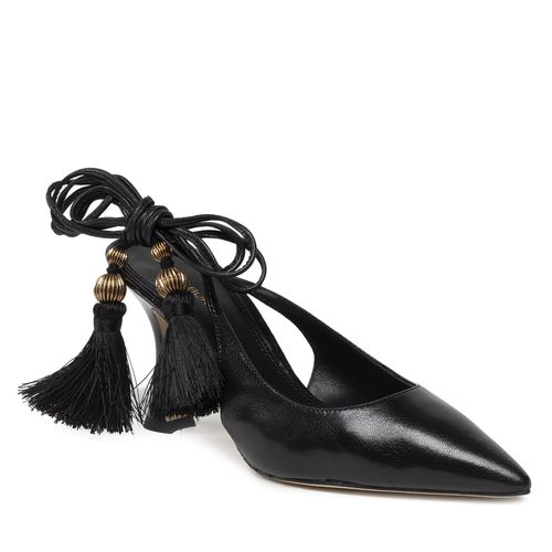 Sandales Tory Burch Capri Wrap Pump 137549 Perfect Black 006 - Chaussures.fr - Modalova