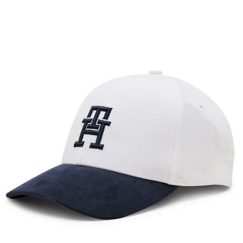 Casquette Tommy Hilfiger Th Imd Brushed 6 Panel Cap AM0AM12301 Blanc - Chaussures.fr - Modalova