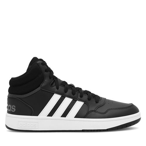 Sneakers adidas HOOPS 3.0 MID GW3020 Noir - Chaussures.fr - Modalova