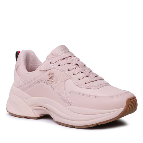 Sneakers Tommy Hilfiger Elevated Chunky Runner FW0FW06946 Misty Blush TRY - Chaussures.fr - Modalova
