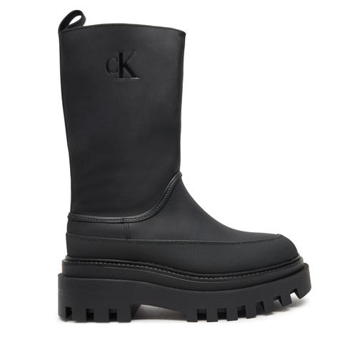 Bottes de pluie Calvin Klein Jeans YW0YW01559 Noir - Chaussures.fr - Modalova