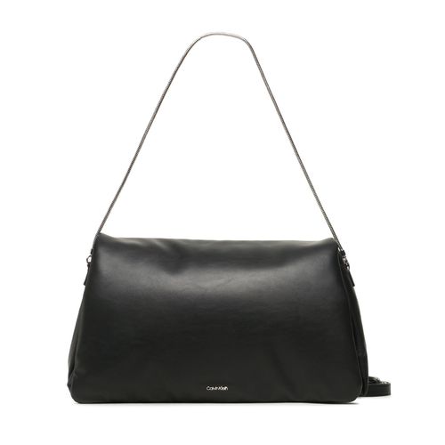Sac à main Calvin Klein Puffed Shoulder Bag K60K611020 Noir - Chaussures.fr - Modalova