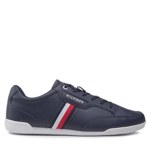 Sneakers Tommy Hilfiger Classic Lo Cupsole Leather FM0FM04277 Desert Sky DW5 - Chaussures.fr - Modalova