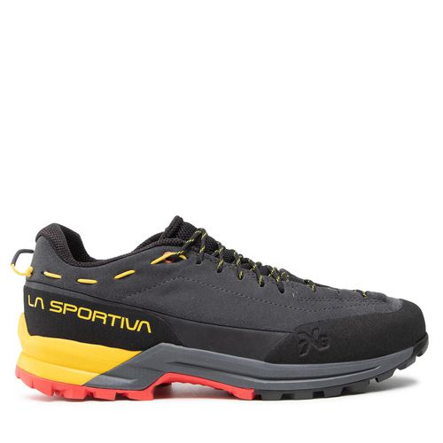 Chaussures de trekking La Sportiva Tx Guide Leather 27S900100 Carbon/Yellow - Chaussures.fr - Modalova
