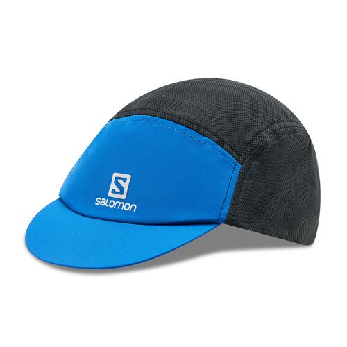 Casquette Salomon Air Logo Cap LC1763900 Bleu - Chaussures.fr - Modalova