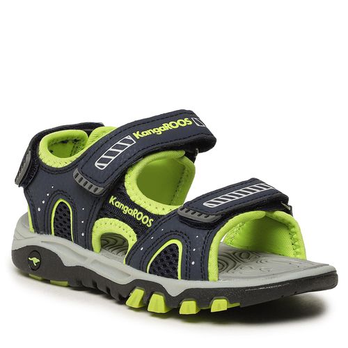 Sandales KangaRoos K-Celtic Kento 10048 000 4054 M Dk Navy/Lime - Chaussures.fr - Modalova