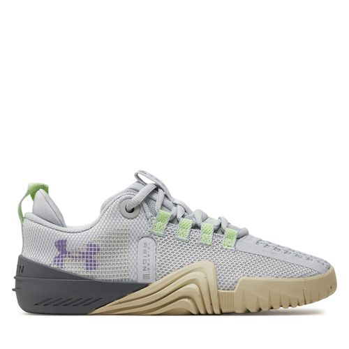 Chaussures Under Armour Ua W Tribase Reign 6 3027342-100 Halo Gray/High Vis Yellow/Provence Purple - Chaussures.fr - Modalova