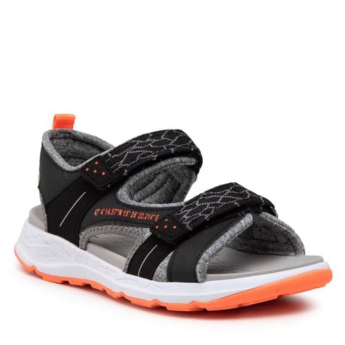 Sandales Superfit 1-000581-0000 S Schwarz/Orange - Chaussures.fr - Modalova
