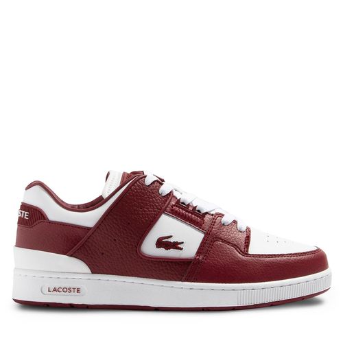 Sneakers Lacoste Court Cage 746SMA0044 Wht/Burg 2G1 - Chaussures.fr - Modalova