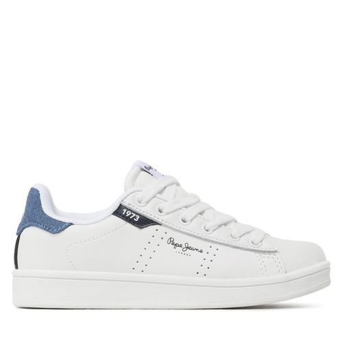 Sneakers Pepe Jeans Player Basic B Jeans PBS30545 Blanc - Chaussures.fr - Modalova