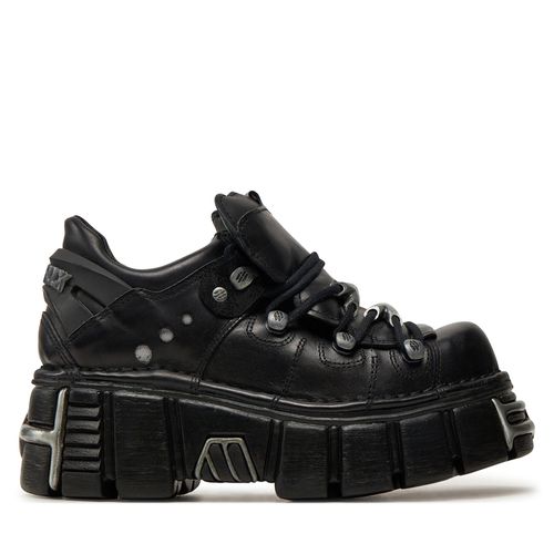 Chaussures Rangers NEW ROCK M-120N-S26 Noir - Chaussures.fr - Modalova