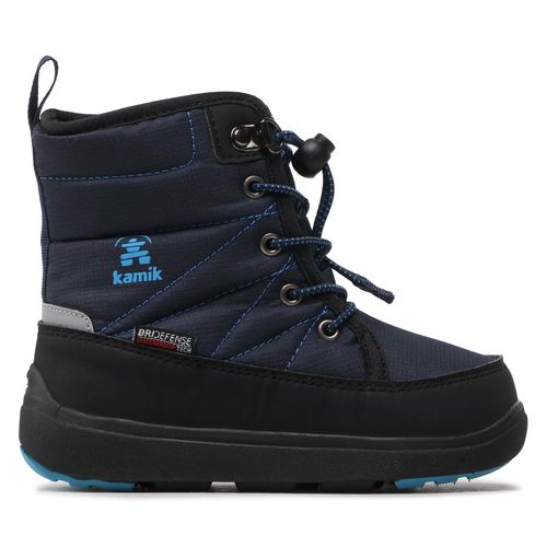 Bottes de neige Kamik Luge NF8401 Bleu marine - Chaussures.fr - Modalova