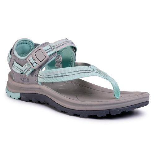 Sandales Keen Terradora II Toe Post 1022445 Light Gray/ocean Wave - Chaussures.fr - Modalova