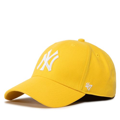 Casquette 47 Brand Mlb New York Yankees '47 Mvp Snapback B-MVPSP17WBP-YE Yellow - Chaussures.fr - Modalova