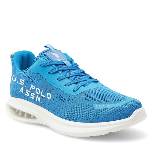 Sneakers U.S. Polo Assn. ACTIVE001 Bleu - Chaussures.fr - Modalova