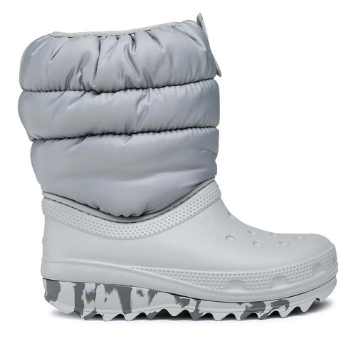 Bottes de neige Crocs Classic Neo Puff Boot K 207684 Gris - Chaussures.fr - Modalova