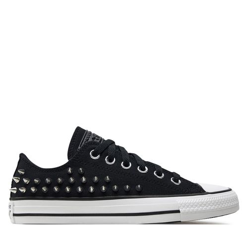 Sneakers Converse Chuck Taylor All Star Studded A06454C Black/Silver/White - Chaussures.fr - Modalova