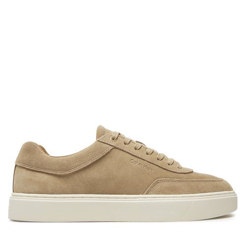 Sneakers Calvin Klein Lace Up Suede HM0HM01792 Beige - Chaussures.fr - Modalova