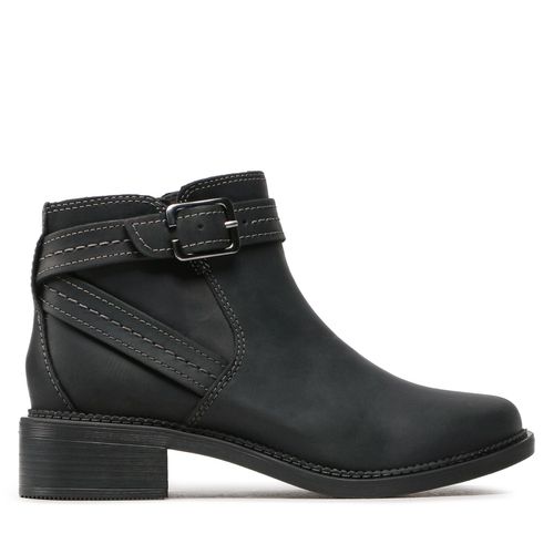 Bottines Clarks Maye Strap 261680754 Black Leather - Chaussures.fr - Modalova