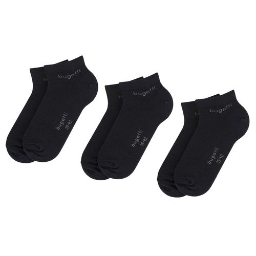 Lot de 3 paires de chaussettes basses Bugatti 6765 Dark Navy 545 - Chaussures.fr - Modalova