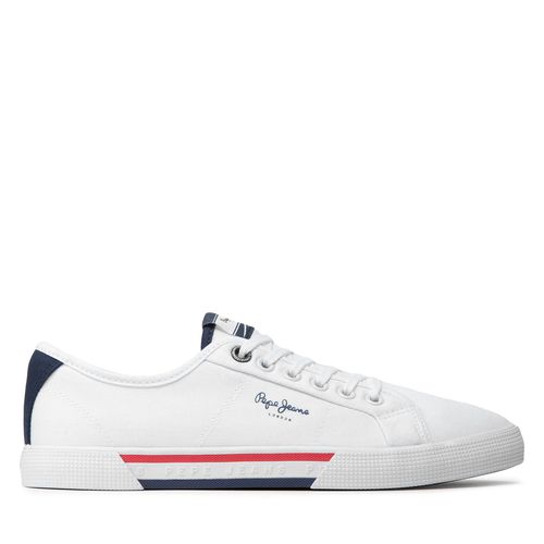 Tennis Pepe Jeans Brady Basic PMS30816 Blanc - Chaussures.fr - Modalova
