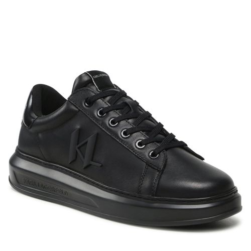 Sneakers KARL LAGERFELD KL52515A Black Lthr / Mono - Chaussures.fr - Modalova