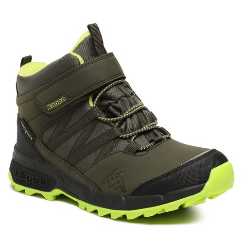 Boots Kappa 260897T Army/Lime 3133 - Chaussures.fr - Modalova