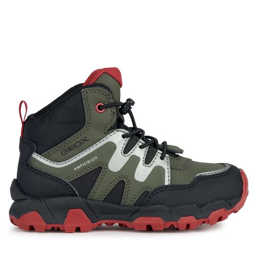 Sneakers Geox J Magnetar Boy B Abx J263ZA 0CEFU C3267 M Military/Red - Chaussures.fr - Modalova