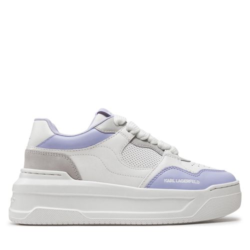 Sneakers KARL LAGERFELD KL63323 White Lthr w/Lilac 01V - Chaussures.fr - Modalova