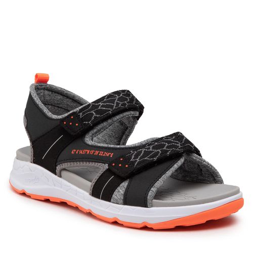 Sandales Superfit 1-000581-0000 D Schwarz/Orange - Chaussures.fr - Modalova