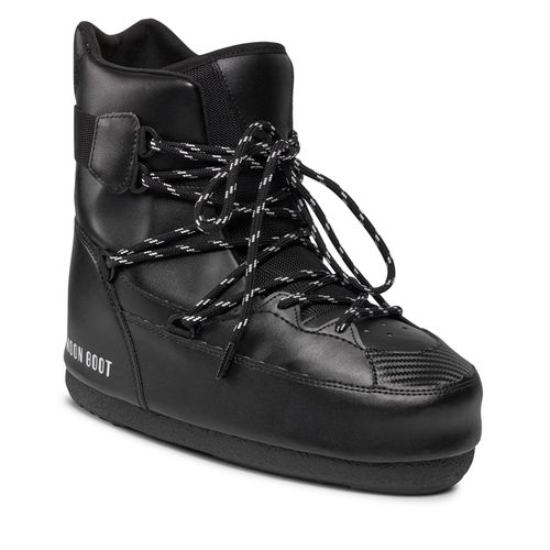 Bottes de neige Moon Boot Sneaker Mid 14028200001 Black 001 - Chaussures.fr - Modalova