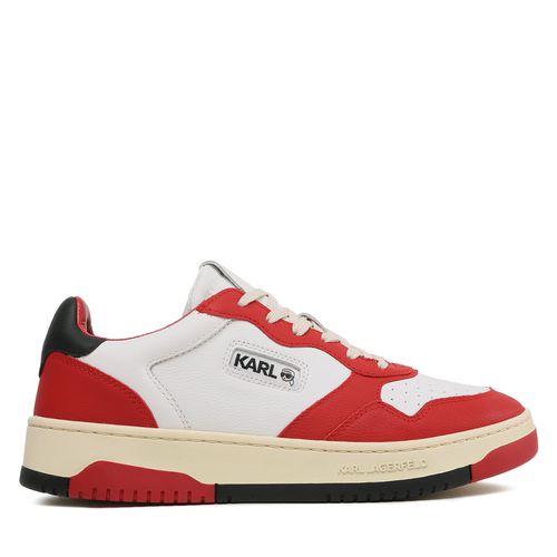 Sneakers KARL LAGERFELD KL53020 White/Red - Chaussures.fr - Modalova