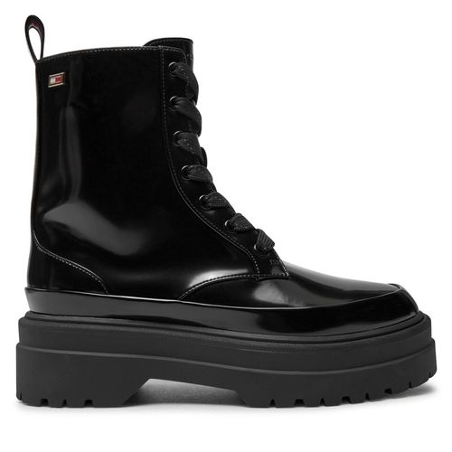 Bottines Tommy Hilfiger FW0FW07953 Noir - Chaussures.fr - Modalova