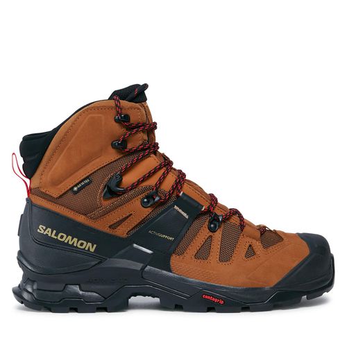 Chaussures de trekking Salomon Quest 4 GORE-TEX L47156400 Rubber/Black/Fiery Red - Chaussures.fr - Modalova
