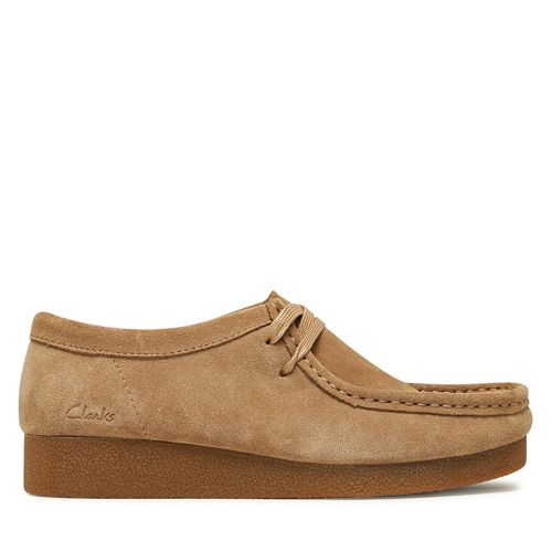 Chaussures basses Clarks WallabeeEvoSh 261747474 Dark Sand Suede - Chaussures.fr - Modalova