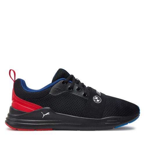 Sneakers Puma Bmw Mms Wired Run 307793-03 Puma Black/Pop Red/Pro Blue - Chaussures.fr - Modalova