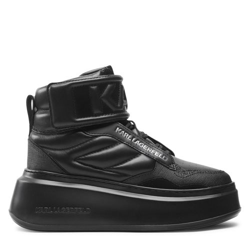 Sneakers KARL LAGERFELD KL63555 Black Lthr/Mono - Chaussures.fr - Modalova