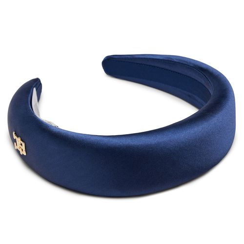 Serre-tête Tommy Hilfiger Essential Chic Headband AW0AW15778 Space Blue DW6 - Chaussures.fr - Modalova