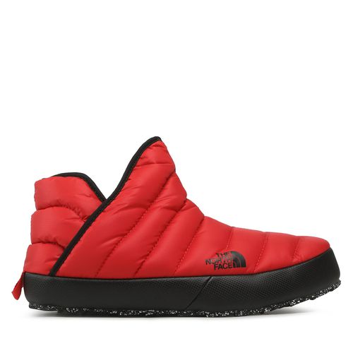 Chaussons The North Face Thermoball Traction Bootie NF0A3MKHKZ31 Rouge - Chaussures.fr - Modalova
